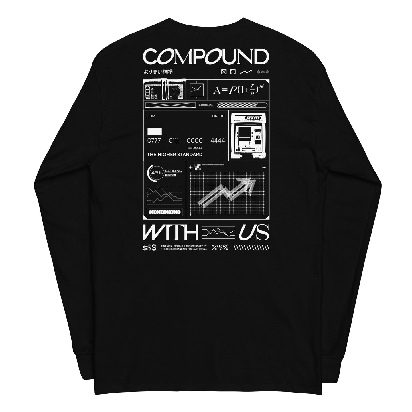 'Compound With Us' Long Sleeve Shirt